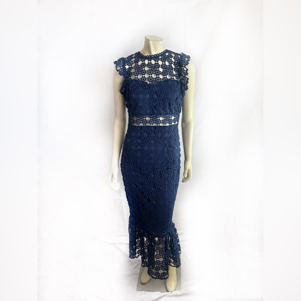Petal & Pup Lauren Navy Dress Size Size 8 - Picture 5 of 11